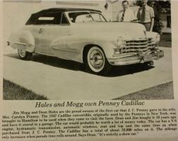 Dean Hales and Jim Mogg with Penney Cadillac