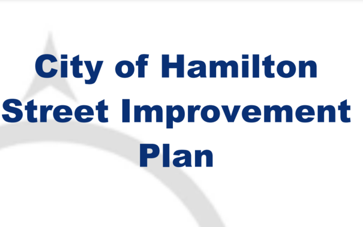 City of Hamilton Street Improvement Plan